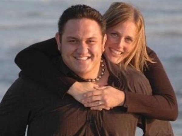 A pro-athlete, and commentator, Samoa Joe and wife