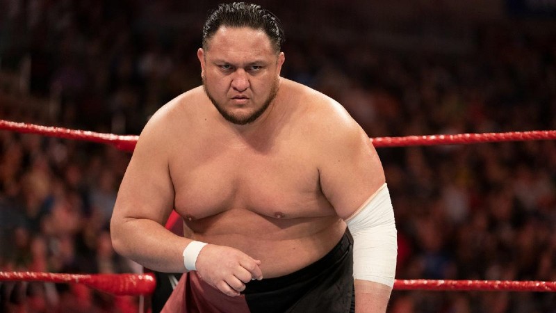 Wrestler, Samoa Joe in the ring